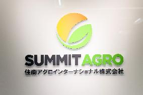 Sumisho Agro International sign and logo
